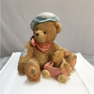 Vintage Cherished Teddies by Enesco Harrison We’re Going Places 1992 Collectible